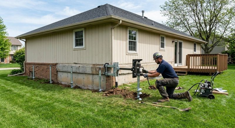 Settling Foundation Service in Bridgewater, MA