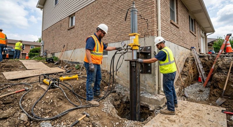Settling Foundation Service in Cotuit, MA