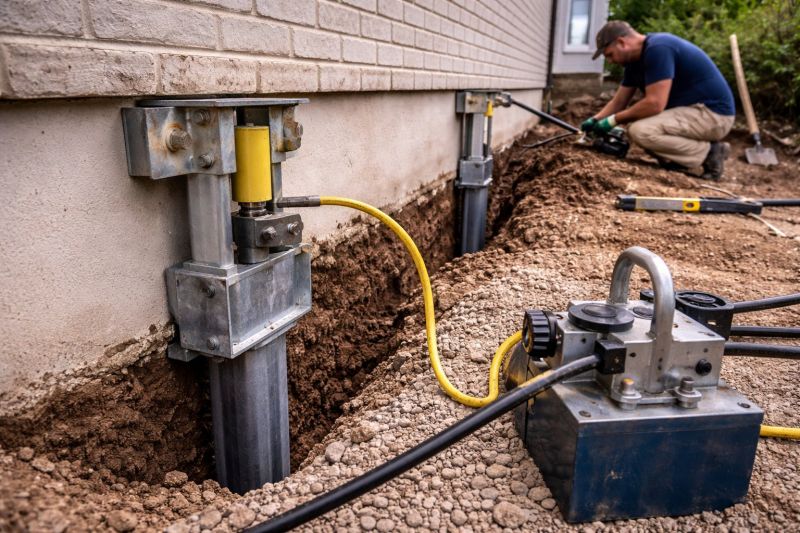 Sinking Foundation Repair in Dennis, MA