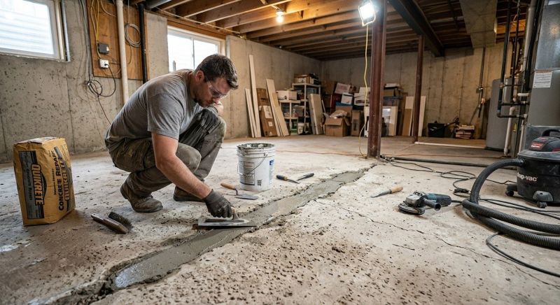 Slab Foundation Repair in Plymouth, MA