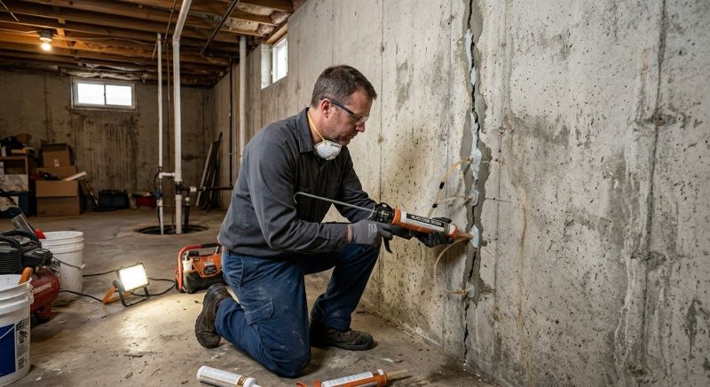 Structural Crack Repair in Plymouth, MA