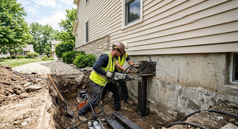 Structural Foundation Repair in North Falmouth, MA