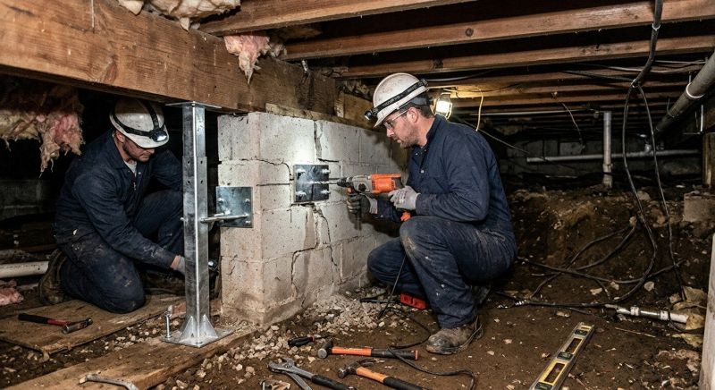 Structural Foundation Repair in North Falmouth, MA