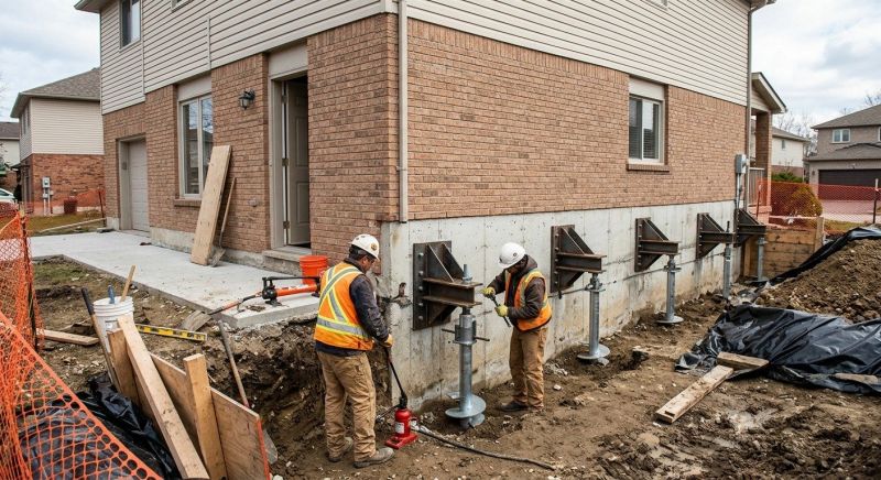 Structural Foundation Repair in Norwell, MA