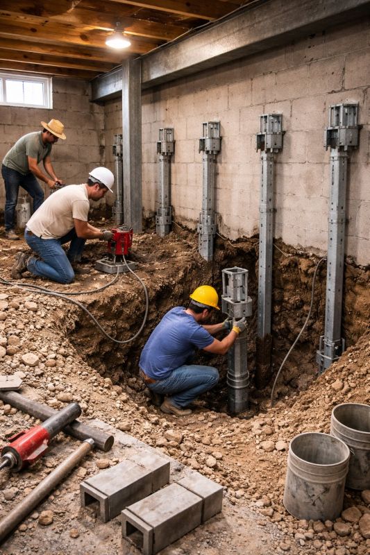 Structural Underpinning in Plymouth, MA