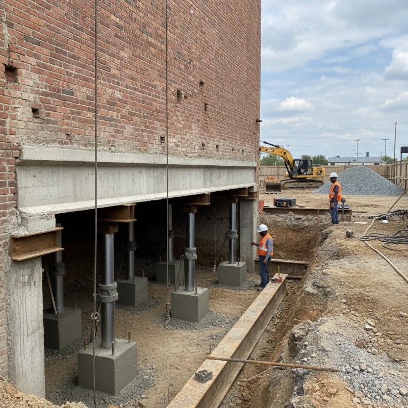 Structural Underpinning in Plymouth, MA