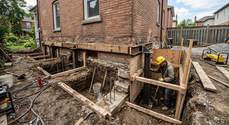 Underpinning Repair in Plymouth, MA